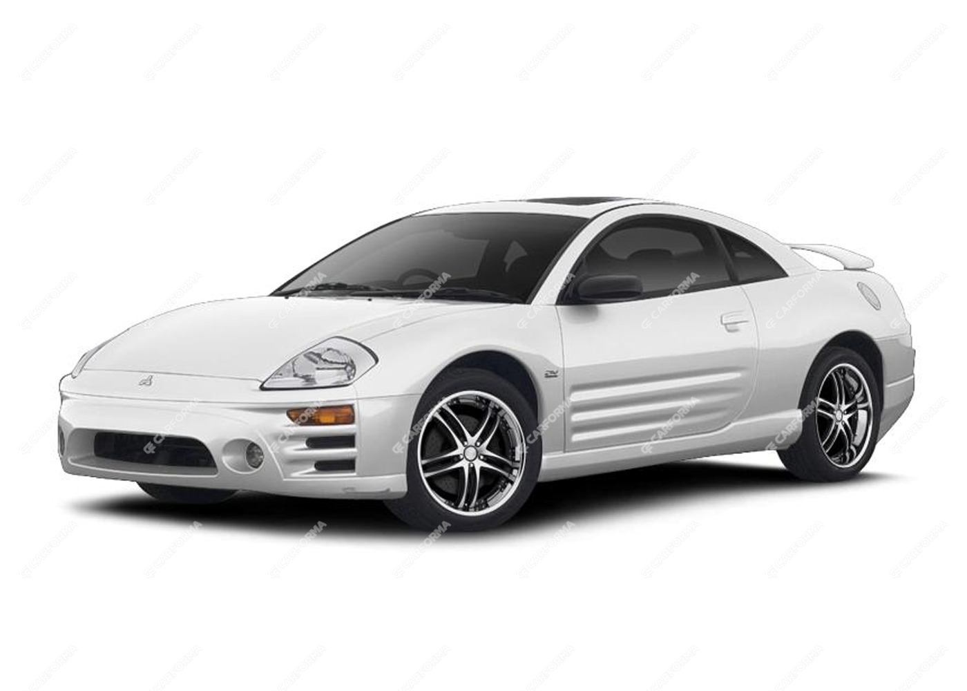 Ворсовые коврики на Mitsubishi Eclipse III 1999 - 2005