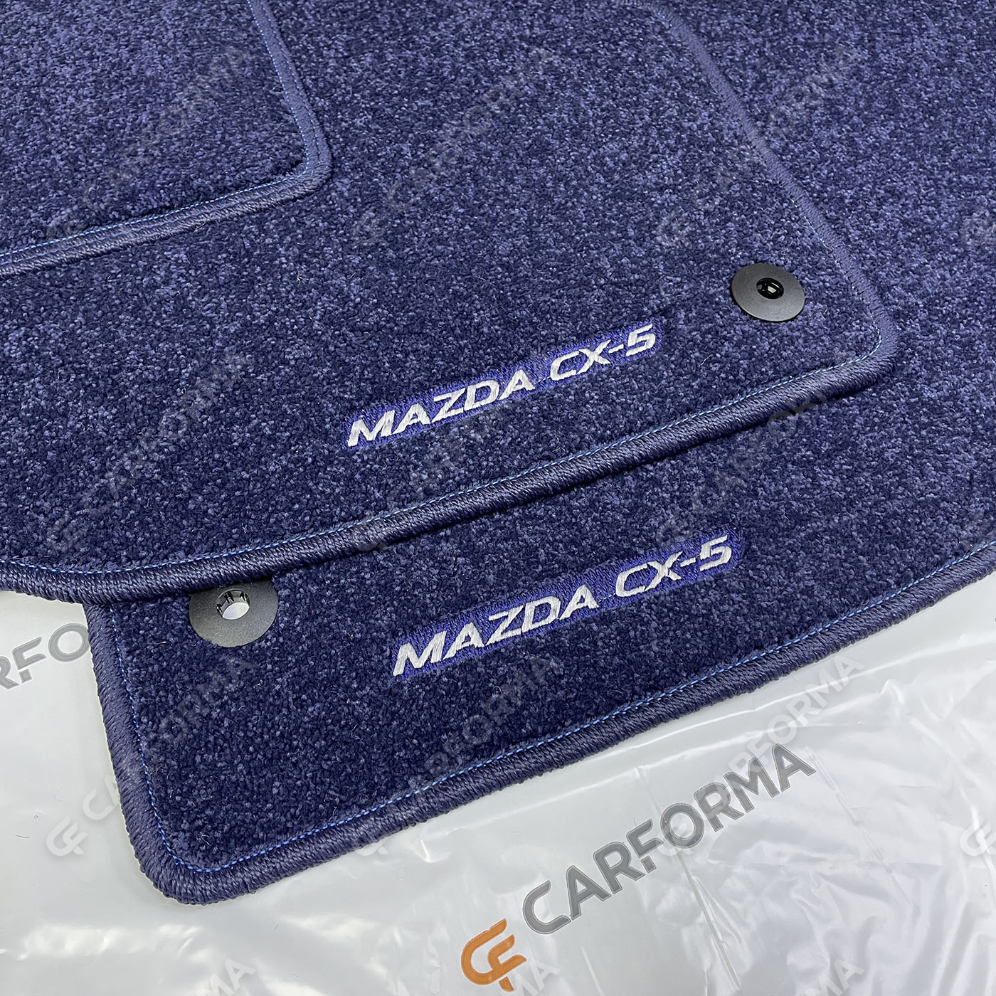 Ворсовые коврики на Mazda CX5 II 2016&nbsp;-&nbsp;2026 в Нижнем Тагиле