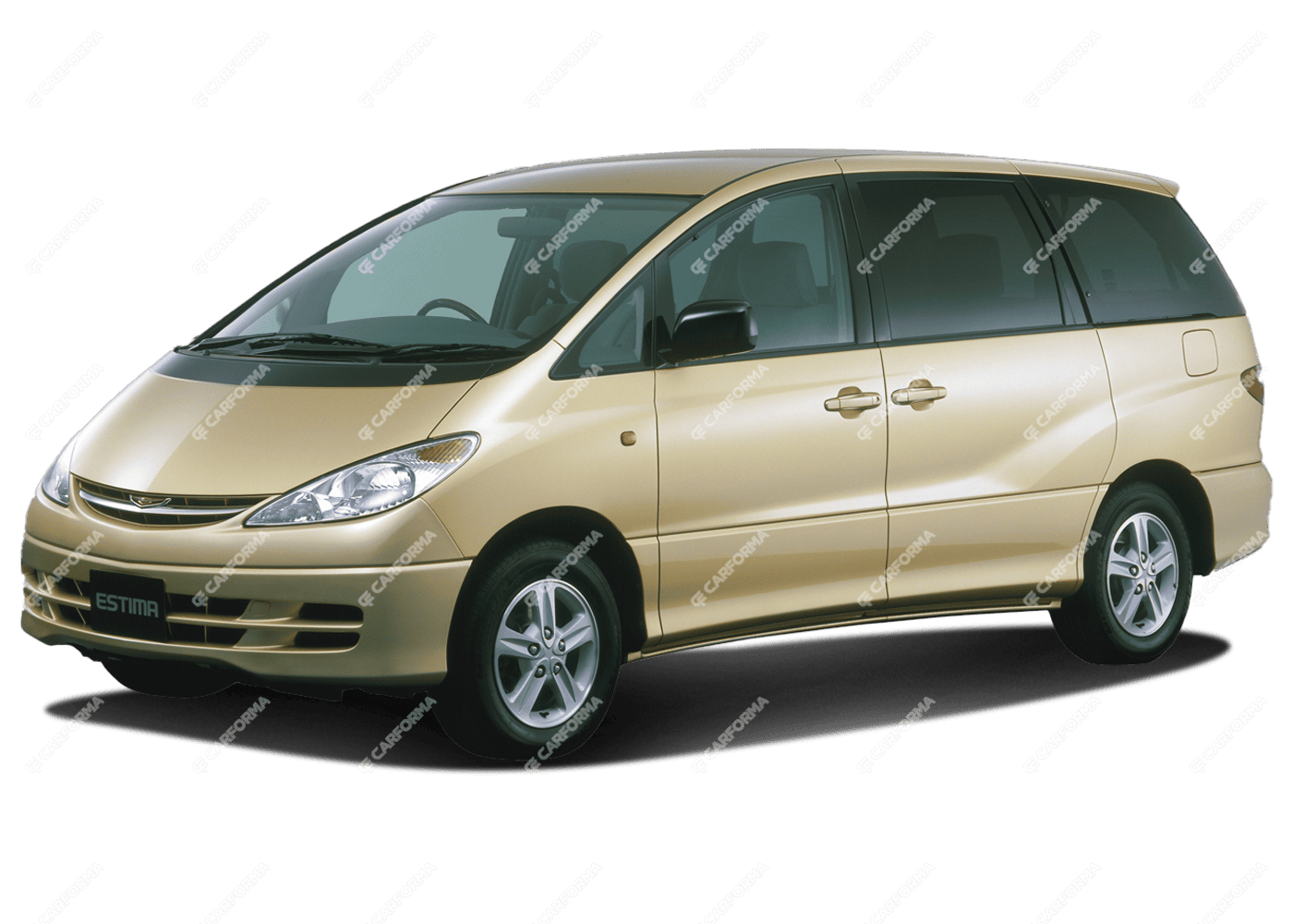 Ворсовые коврики на Toyota Estima II 2000 - 2005