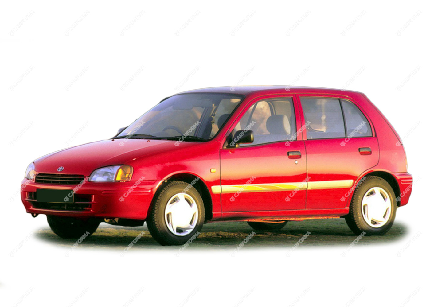 Коврики на Toyota Starlet (P90) 1995 - 1999 на заказ с доставкой в Тогучин, Новосибирская обл.