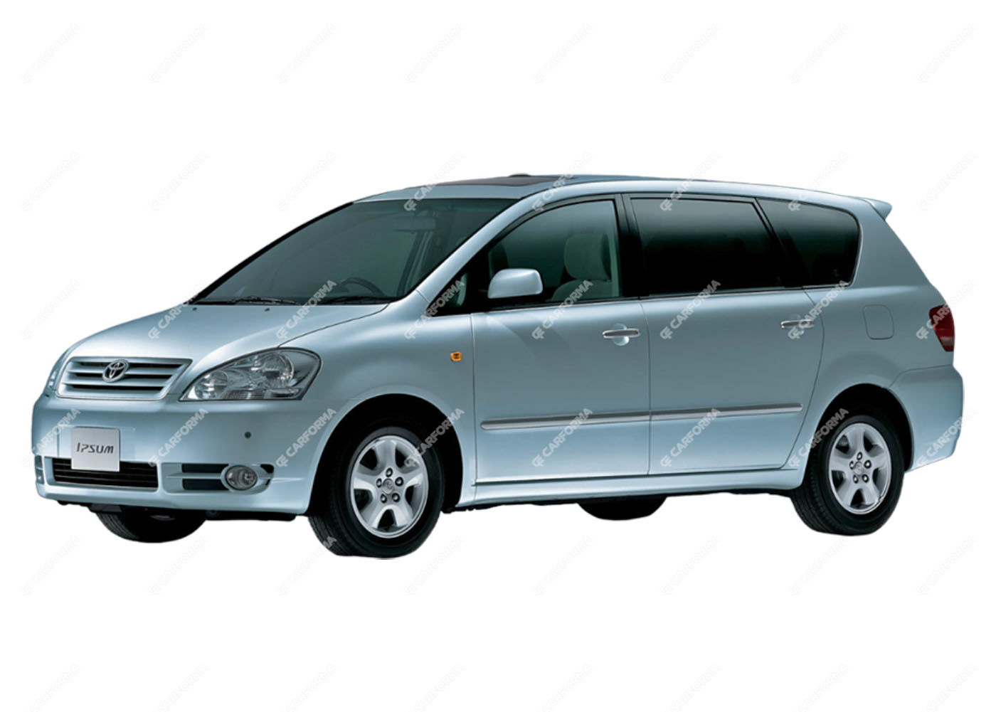 Ворсовые коврики на Toyota Ipsum II 2001 - 2009