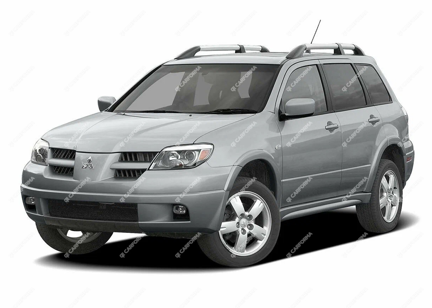 Ворсовые коврики на Mitsubishi Outlander 2001 - 2009