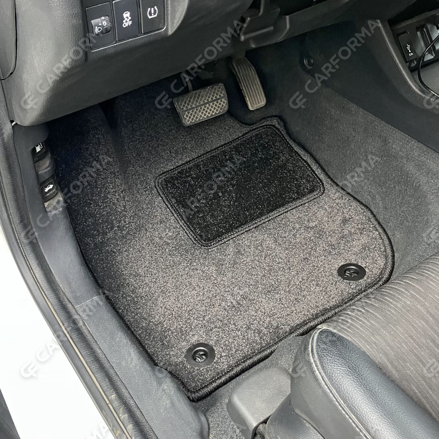 Ворсовые коврики на Honda XR-V I 2014&nbsp;-&nbsp;2022 в Нижнем Тагиле