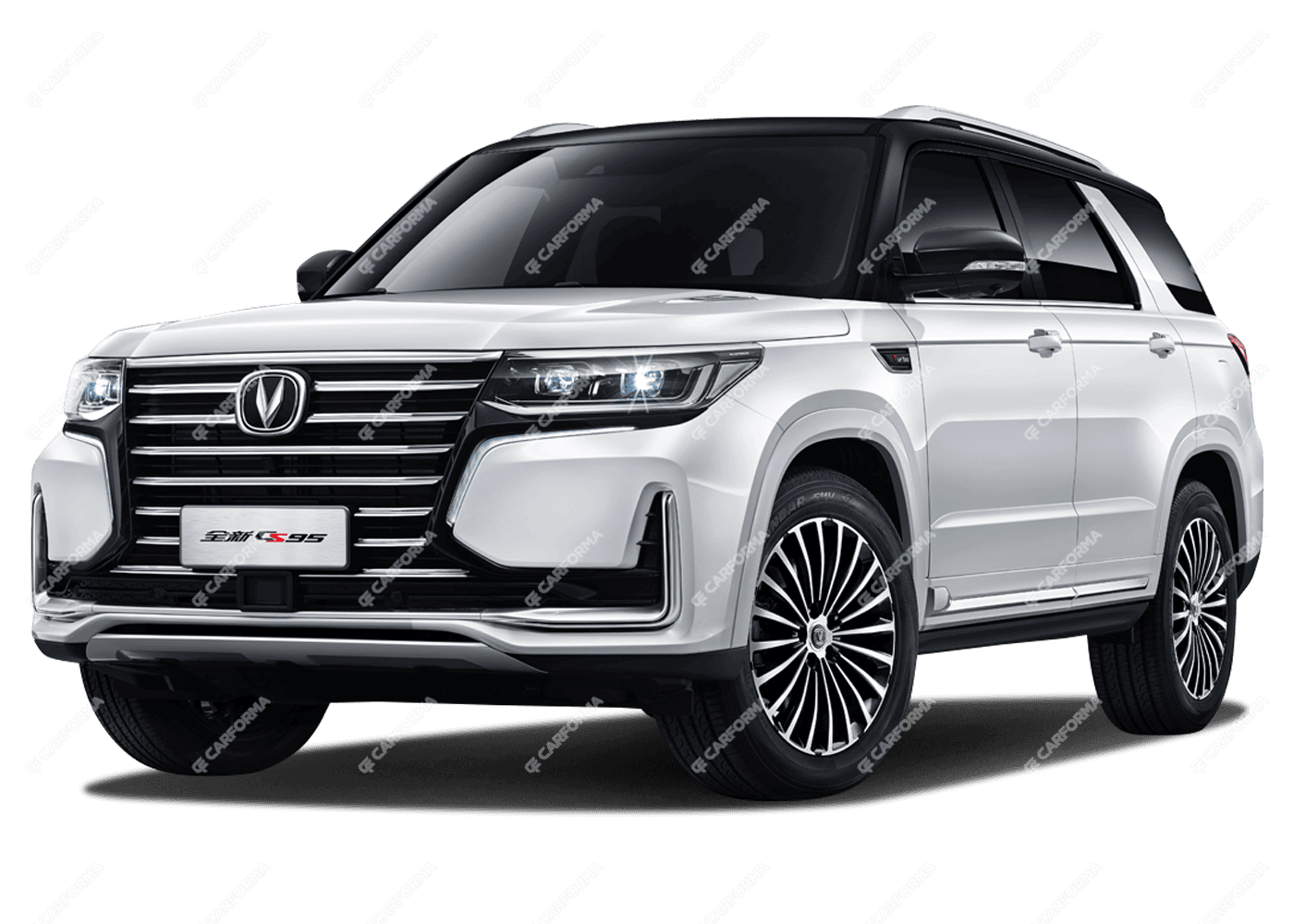 Ворсовые коврики на Changan CS95 2016 - 2025