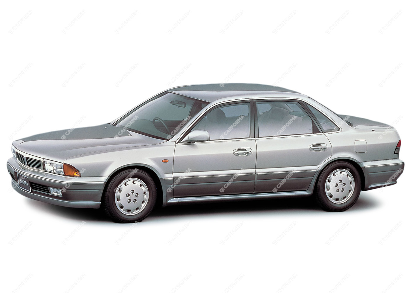Ворсовые коврики на Mitsubishi Sigma 1990 - 1996