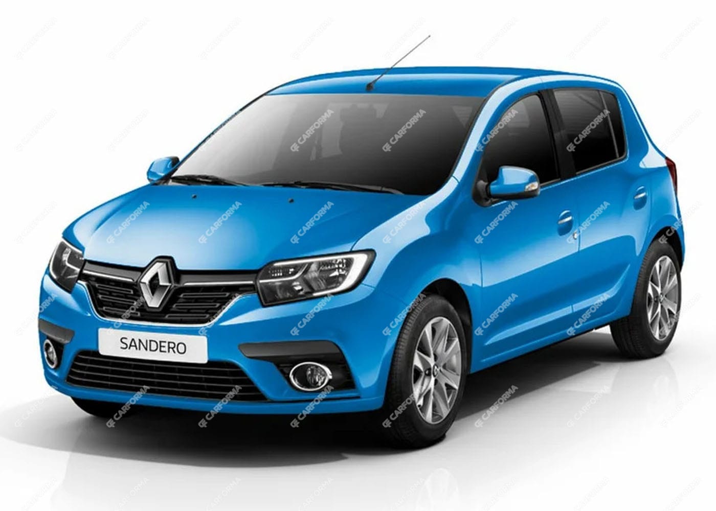 Ворсовые коврики на Renault Sandero II 2014 - 2025