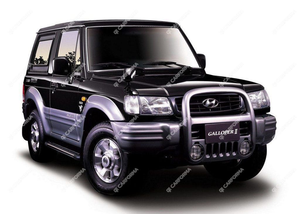 Ворсовые коврики на Hyundai Galloper II 1997 - 2003
