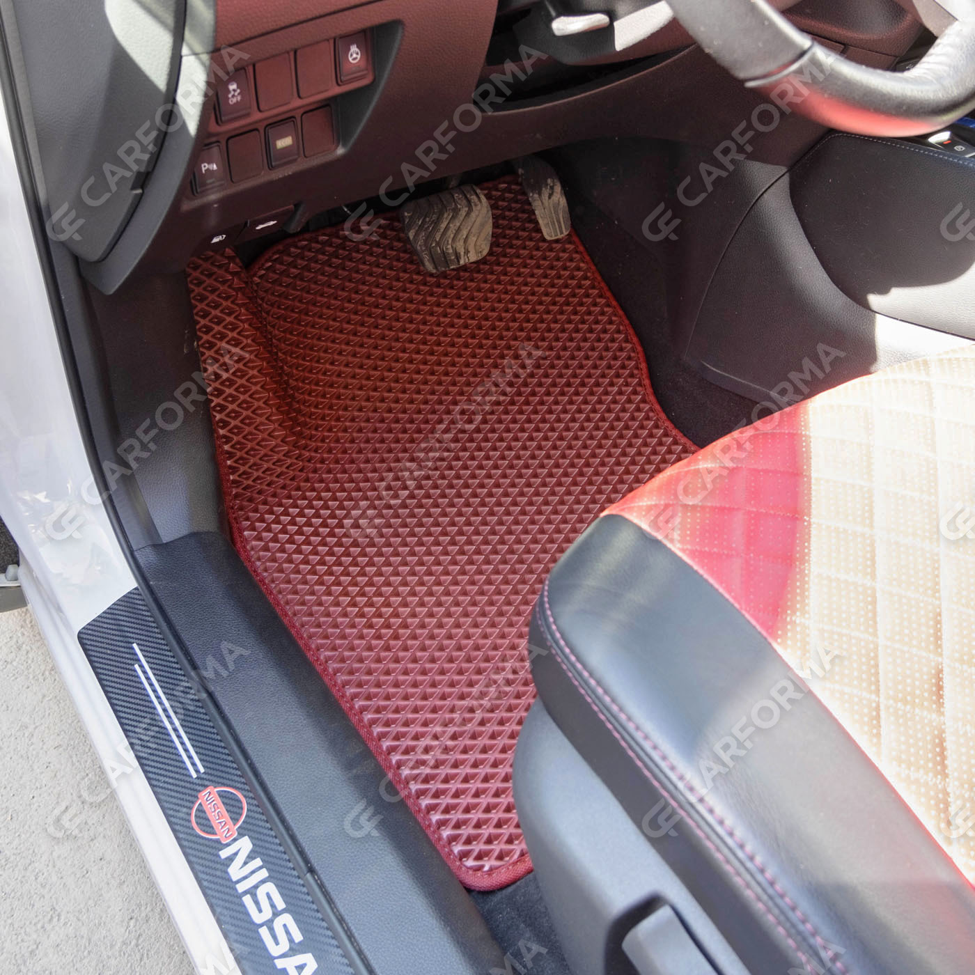 Водительские eva коврики  Nissan Qashqai (J11) (Европа) 2013&nbsp;-&nbsp;2021 в Нижнем Тагиле