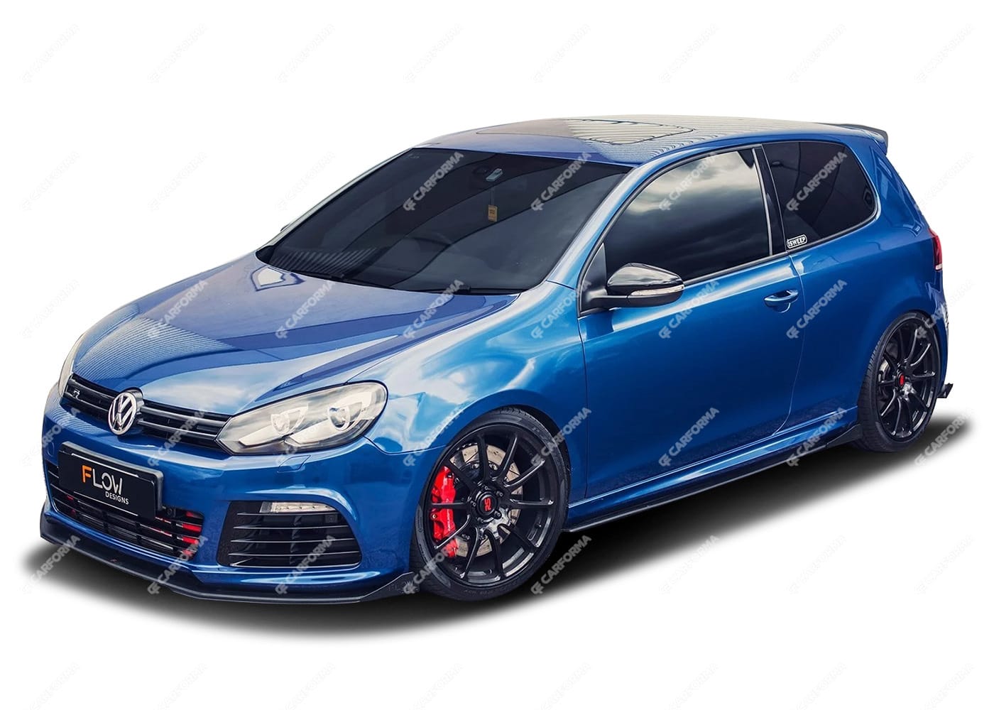 Ворсовые коврики на Volkswagen Golf R 6 2008 - 2013