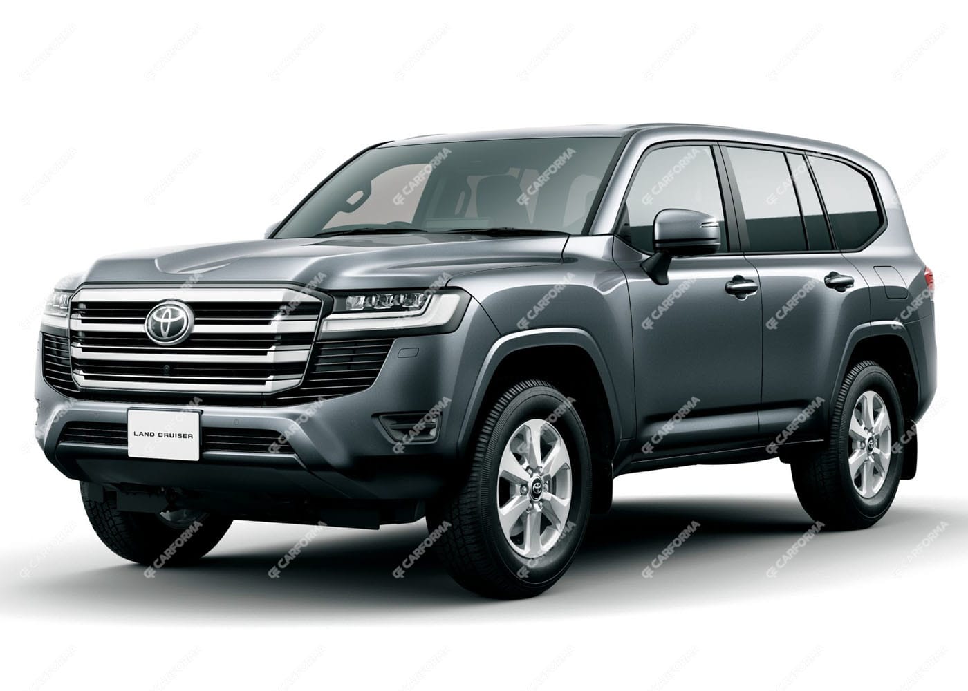 Ворсовые коврики на Toyota Land Cruiser 300 2021 - 2025