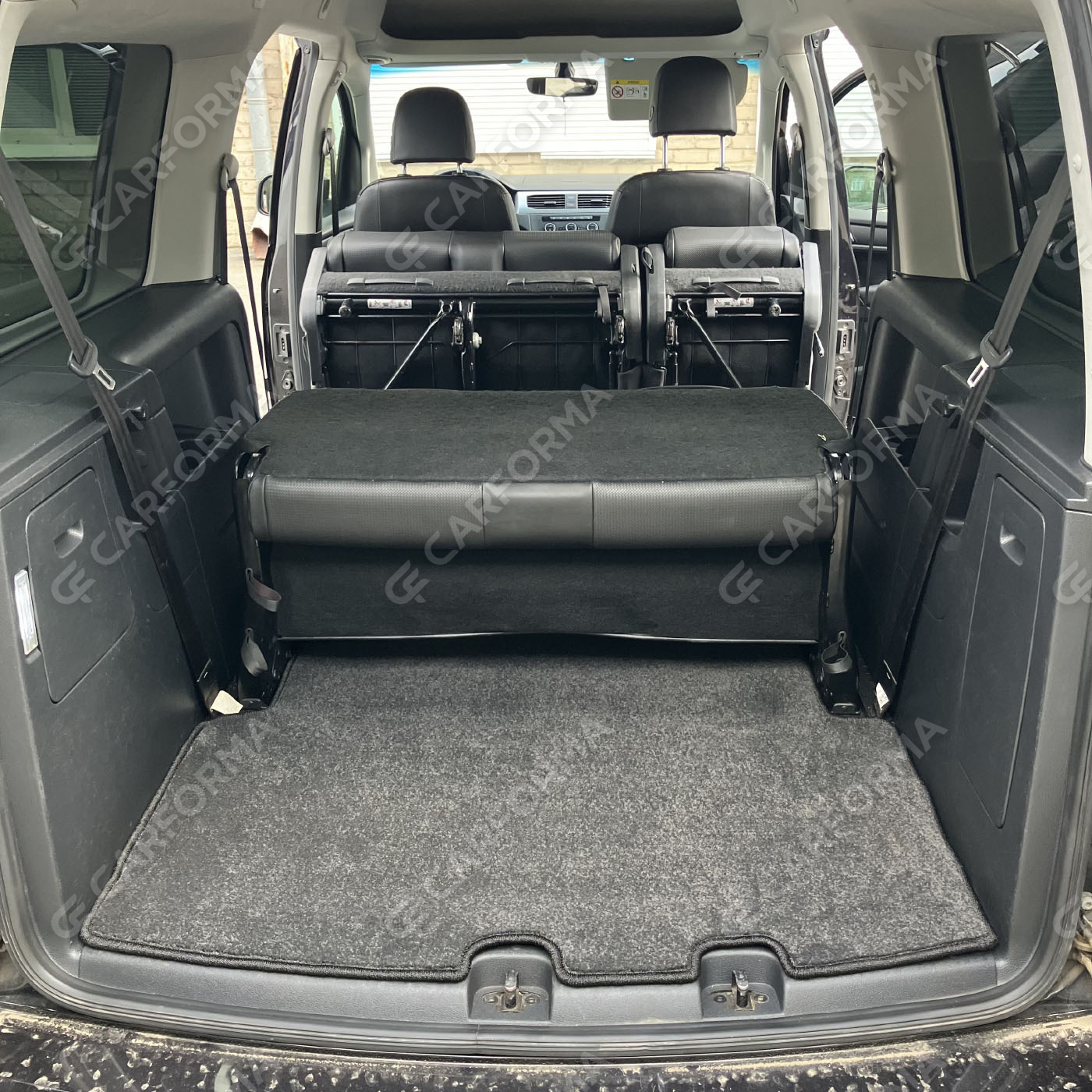 Ворсовые коврики на Volkswagen Caddy (2K) 2003&nbsp;-&nbsp;2020 в Нижнем Тагиле