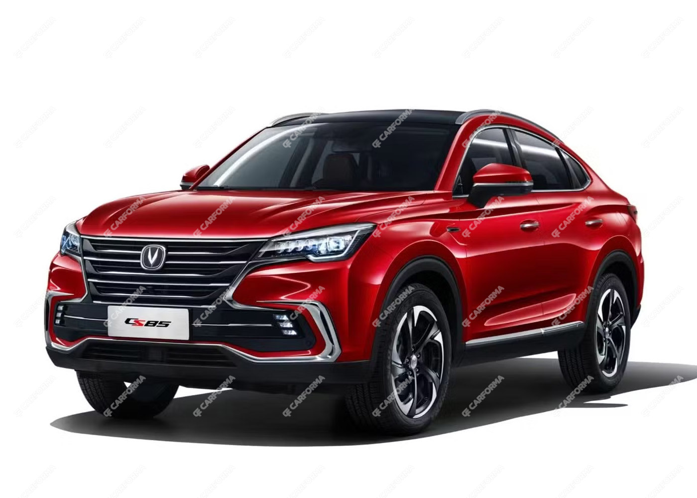 Ворсовые коврики на Changan CS85 Coupe 2018 - 2025