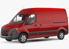 Ворсовые коврики на Mercedes Sprinter (W907/W910) 2018 - 2025 в Нижнем Тагиле