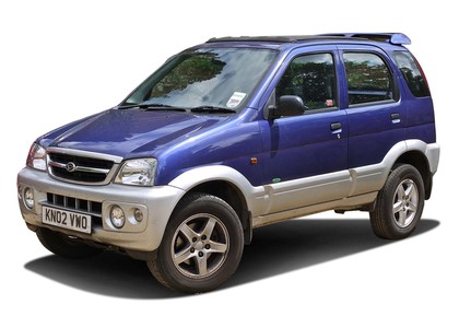 Ворсовые коврики на Daihatsu Terios I 1997 - 2006 в Нижнем Тагиле