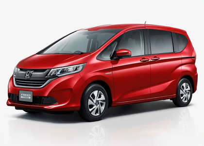 Ворсовые коврики на Honda Freed II 2016 - 2024 в Нижнем Тагиле