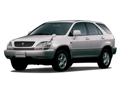 Ворсовые коврики на Toyota Harrier I 1997 - 2003 в Нижнем Тагиле