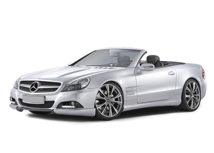Ворсовые коврики на Mercedes SL (R230) 2001 - 2011 в Нижнем Тагиле
