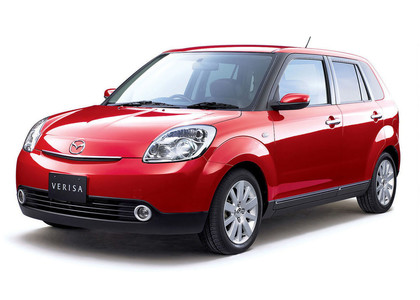 Ворсовые коврики на Mazda Verisa 2004 - 2015 в Нижнем Тагиле