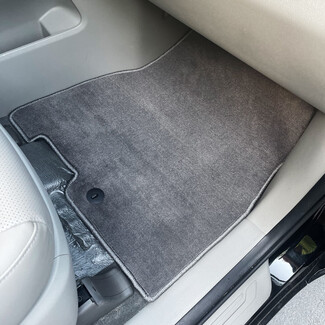 Ворсовые коврики на KIA Carnival III 7 мест 2014 - 2021 в Нижнем Тагиле