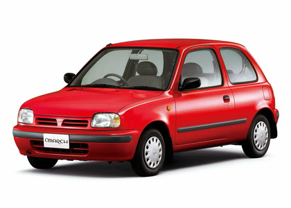 Ворсовые коврики на Nissan March (K11) 1992 - 2002 в Нижнем Тагиле