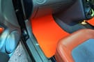 Ворсовые коврики на Mitsubishi Airtrek 2001 - 2008 в Нижнем Тагиле