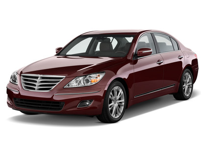 Ворсовые коврики на Hyundai Genesis I 2008 - 2014 в Нижнем Тагиле