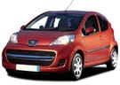 Ворсовые коврики на Peugeot 107 2005 - 2015 в Нижнем Тагиле