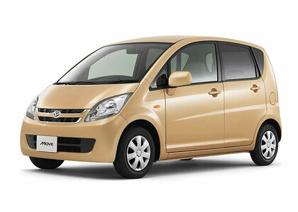 Ворсовые коврики на Daihatsu Move VI 2006&nbsp;-&nbsp;2010 в Нижнем Тагиле