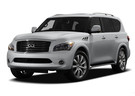 Ворсовые коврики на Infiniti QX56 II 2010 - 2014 в Нижнем Тагиле