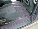 Ворсовые коврики на Honda StepWGN V 2015 - 2021 в Нижнем Тагиле