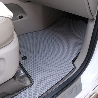 Ворсовые коврики на KIA Carnival III 7 мест 2014 - 2021 в Нижнем Тагиле