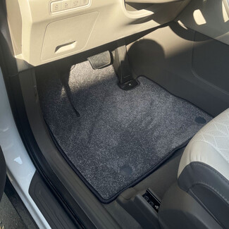 Ворсовые коврики на KIA Carnival IV 8 мест 2020 - 2025 в Нижнем Тагиле