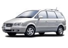 Ворсовые коврики на Hyundai Trajet 1999 - 2008 в Нижнем Тагиле