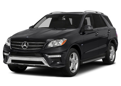 Ворсовые коврики на Mercedes ML (W166) 2011 - 2015 в Нижнем Тагиле