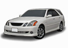 Ворсовые коврики на Toyota Mark II Wagon Blit 2002 - 2007 в Нижнем Тагиле