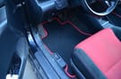 Ворсовые коврики на Honda Civic VII 3d 2001 - 2006 в Нижнем Тагиле