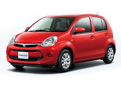 Ворсовые коврики на Toyota Passo II 2010 - 2016 в Нижнем Тагиле