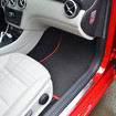 Ворсовые коврики на Mercedes GLA (X156) 2014 - 2020 в Нижнем Тагиле