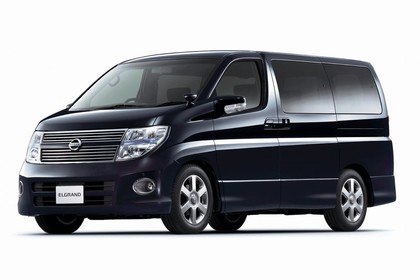 Ворсовые коврики на Nissan Elgrand (E51) 2002 - 2010 в Нижнем Тагиле