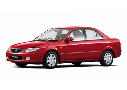 Ворсовые коврики на Mazda Familia (BJ) 1998 - 2003 в Нижнем Тагиле