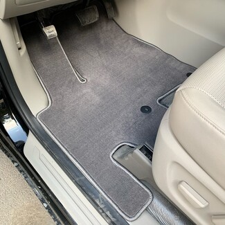 Ворсовые коврики на KIA Carnival III 7 мест 2014 - 2021 в Нижнем Тагиле