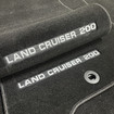 Ворсовые коврики на Toyota Land Cruiser 200 2007 - 2021 в Нижнем Тагиле