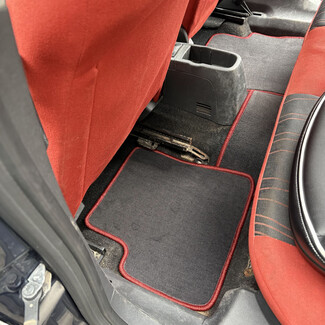 Ворсовые коврики на Opel Corsa D 2006 - 2014 в Нижнем Тагиле