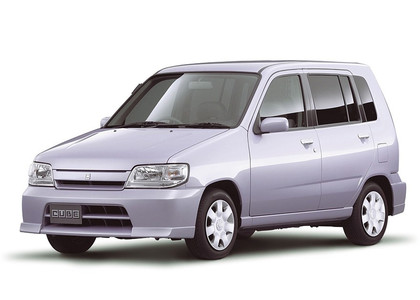 Ворсовые коврики на Nissan Cube I 1998 - 2002 в Нижнем Тагиле
