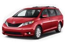 Ворсовые коврики на Toyota Sienna III 2010 - 2020 в Нижнем Тагиле