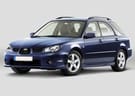 Ворсовые коврики на Subaru Impreza II 2000 - 2007 в Нижнем Тагиле
