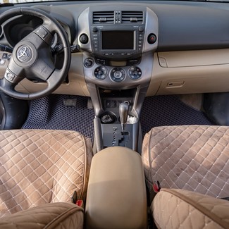 Ворсовые коврики на Toyota Rav4 III 2006 - 2013 в Нижнем Тагиле