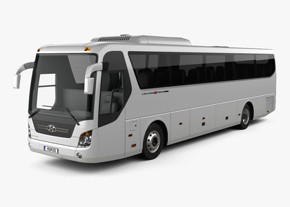 Ворсовые коврики на Hyundai Universe Space Luxury  в Нижнем Тагиле