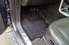 Ворсовые коврики на Nissan Navara III 2004 - 2015 в Нижнем Тагиле