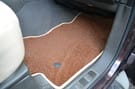 Ворсовые коврики на Nissan Navara III 2004 - 2015 в Нижнем Тагиле